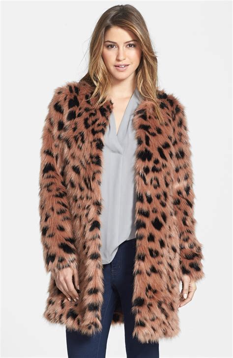 Michael michael kors faux fur coat + FREE SHIPPING 